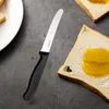 Set di 6 coltelli da colazione, neri, con lama a onda, in Anteprima dell’immagine prodotto 7