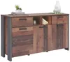 Sideboard CLIF 3 Türen 2 Schubladen Optik: Old Wood Vintage Produktbild-Vorschau 16