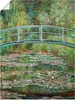 ARTland Poster Japanische Brücke. 1899. Größe: 60x80 cm Produktbild-Vorschau 1