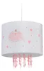 Relaxdays Hanglamp voor kinderkamer, lampenkap met Productafbeelding-voorbeeld 1