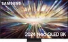 A Samsung Neo QLED 8K TV displaying a colorful, abstract image. Voir les images du produit