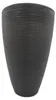 BURI Pot à cannelures anthracite Pot de fleurs Vase Voir les images du produit 7