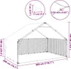 vidaXL Venkovní bouda pro psy s krytem 3x2x1,9 m Náhled obrázku produktu 6