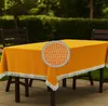 Gartentischdecke mit Fransen Tischdecke rund oval eckig Produktbild-Vorschau 7