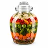 10 L Fermentationsglas mit Wasserverschluss &  Glasschale – Produktbild-Vorschau 1