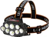 8 LEDs Superhelle Stirnlampe Outdoor Camping Wandern Produktbild-Vorschau 1