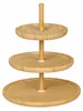 Relaxdays Etagere Bambus, HxD: 25 x 30 cm,  3-stöckige Produktbild-Vorschau 9