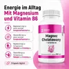 Magnesium Bisglycinat Chelat 1600 mg 100 Kapseln B6 Produktbild-Vorschau 5
