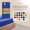 Lavea® Topper Spannbettlaken 180x200 cm - 200x200 cm, Maya Produktbild-Vorschau 4