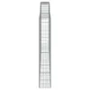 Gabionen mit Hochbogen 6 Stk. 400x30x180/200cm Verzinktes Produktbild-Vorschau 5