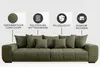 riess-ambiente XXL Sofa ELEGANCIA 285cm grün Cord Federkern Produktbild-Vorschau 13