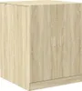 vidaXL Szafka pod pralkę dąb sonoma 70,5x71,5x91,5 cm Podgląd zdjęcia produktu 10