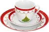 Koffieservies 18-delig - Porseleinen servies - Feestelijke Productafbeelding-voorbeeld 6