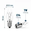 ABSINA 2x lampadina di ricambio 7W E14 - lampadina di Anteprima dell’immagine prodotto 3