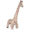A plush giraffe toy standing on a white background. Produktbild-Vorschau