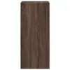 Sideboard Braun Eichen-Optik 45x41x93 cm Holzwerkstoff Produktbild-Vorschau 5