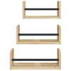 VidaXL 835445, Holz, Stahl, Holz, 160 mm, 140 mm, 1 Produktbild-Vorschau 4