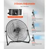 Ventilateur de sol SucceBuy, 3 vitesses, diamètre de 45 cm, Voir les images du produit 3