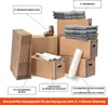 Umzugsset 3-4 Zimmer Wohnung 75 Umzugskartons zweiwellig + Produktbild-Vorschau 2