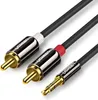 Ugreen Kabel Przewód Audio 3,5 Mm Mini Jack - 2Rca 2 M Podgląd zdjęcia produktu 2