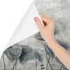Muralo Vlies Fototapete SEEROSE Blätter Beton Abstraktion Produktbild-Vorschau 3