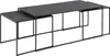 Infinity Couchtisch Set mit 3 Stk. schwarzer Marmordruck, Produktbild-Vorschau 3