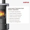 Justus | Kaminofen | Austin 7 | 7 kW | Stahl Schwarz, Produktbild-Vorschau 7
