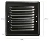 KOTARBAU® Lüftungsgitter 165x165 mm aus Metall mit Produktbild-Vorschau 2