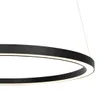 Smarte Hängelampe Schwarz 60 cm inkl  LED und RGBW Girello Produktbild-Vorschau 2