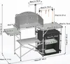 JOIEYOU Camping Kitchen Skládací Camping Kitchen Camping Náhled obrázku produktu 2