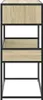 vidaXL Konsolentisch Sonoma-Eiche 90x35x80 cm Holzwerkstoff Produktbild-Vorschau 5