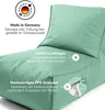 mokebo® Sitzsack mit Hocker für Kinder & Erwachsene 'Der Produktbild-Vorschau 5