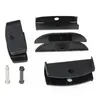 A collection of black plastic automotive parts, likely for windshield wipers, arranged on a white background. Anteprima dell’immagine prodotto