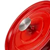 Eisentopf mit Deckel 4,3 L Vintage Cuisine Rot Ombre Produktbild-Vorschau 2