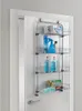 Metaltex Deurrek 4 Etages 17x45x103 cm Zilver/Metaal Anteprima dell’immagine prodotto 5