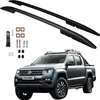 Volkswagen Amarok Střešní ližiny hliníkové černé od roku Náhled obrázku produktu 1