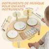Sweiko Kinder Schlagzeug 4-in-1 Montessori Musikinstrumente Produktbild-Vorschau 6
