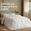 CASABEL Edredón Muy Cálido 2 Personas, 200x220cm, Blanco Vista previa de la imagen del producto 2