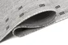 Tapiso runner MELISSA Outdoor Indoor Grey Black Balcony Anteprima dell’immagine prodotto 4