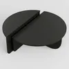 Dmora Tavolino da Salotto Azim 90x90x35h cm Nero, Anteprima dell’immagine prodotto 6