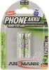 Ansmann DECT NiMH-Akku Micro 550mAh 2er Blister Produktbild-Vorschau 1