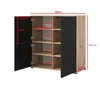 Kommode "Masimo" 100 cm, Aufbewahrungsschrank, Kommode mit Produktbild-Vorschau 2