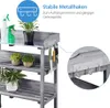 Yaheetech Stół ogrodniczy na zewnątrz, odporny na warunki Podgląd zdjęcia produktu 8