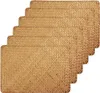 Zeegras Tovagliette Rotan intrecciate rettangolari - Set di Anteprima dell’immagine prodotto 1
