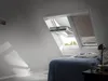 VELUX Verdunkelungsrollo uni hell-taupe manuell Rahmen weiß Produktbild-Vorschau 4