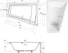 Badewanne Eckwanne Set 5in1 180x125 Rechts + Verkleidung Produktbild-Vorschau 10