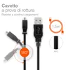 subtel 1x USB A Cavo dati compatibile con Kodak Easyshare Anteprima dell’immagine prodotto 4