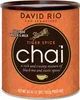 A cylindrical tin of David Rio Tiger Spice Chai. Produktbild-Vorschau