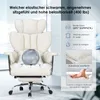 Bürostuhl mit Fußstütze - Ergonomischer Schreibtischstuhl Produktbild-Vorschau 5