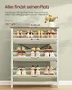 VASAGLE LIRY Kollektion - Schuhschrank 3 Klappen, Produktbild-Vorschau 3